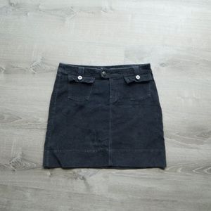 Front Pocket Cord Skirt